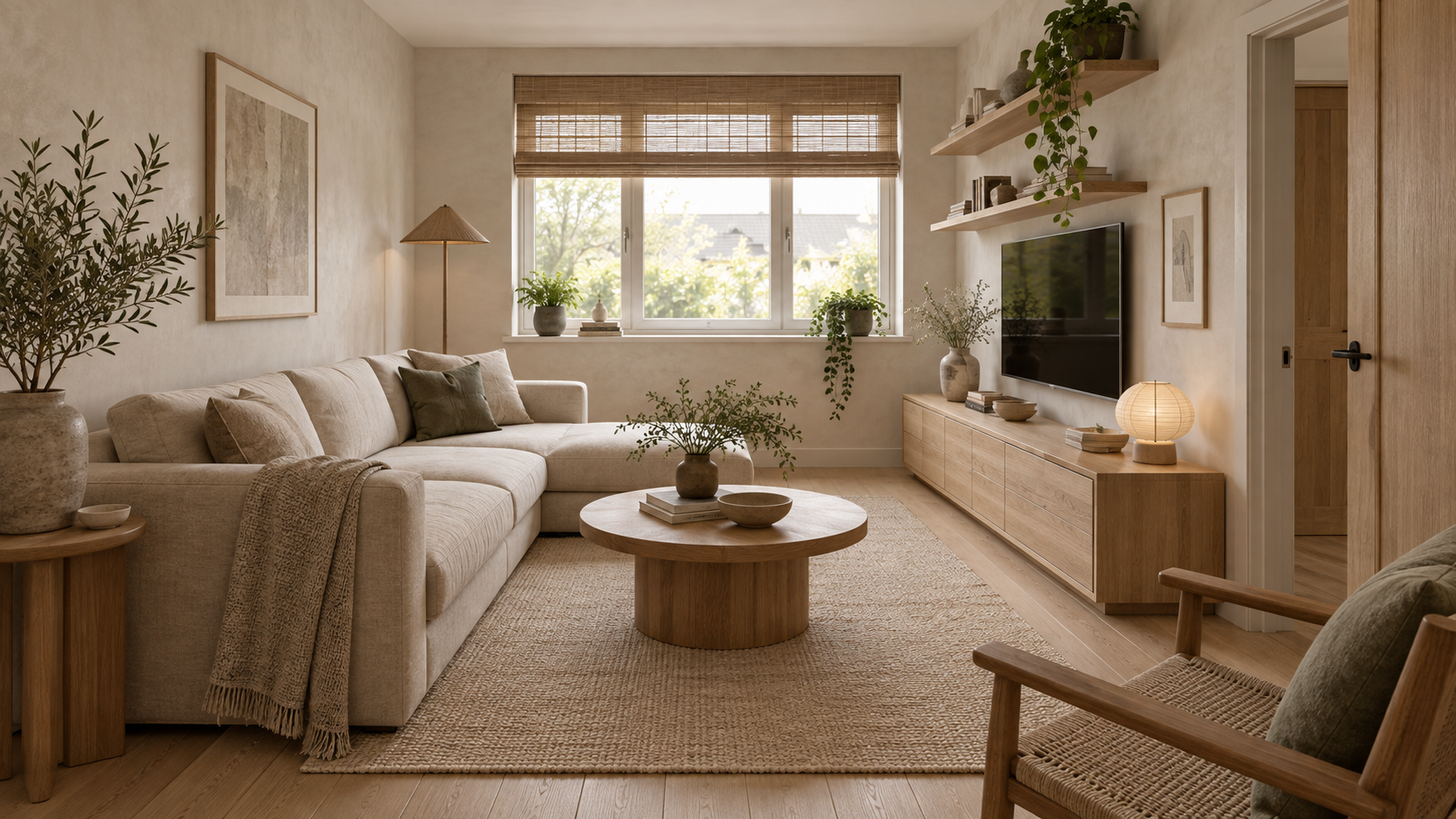 The same room renovated while preserving its structure