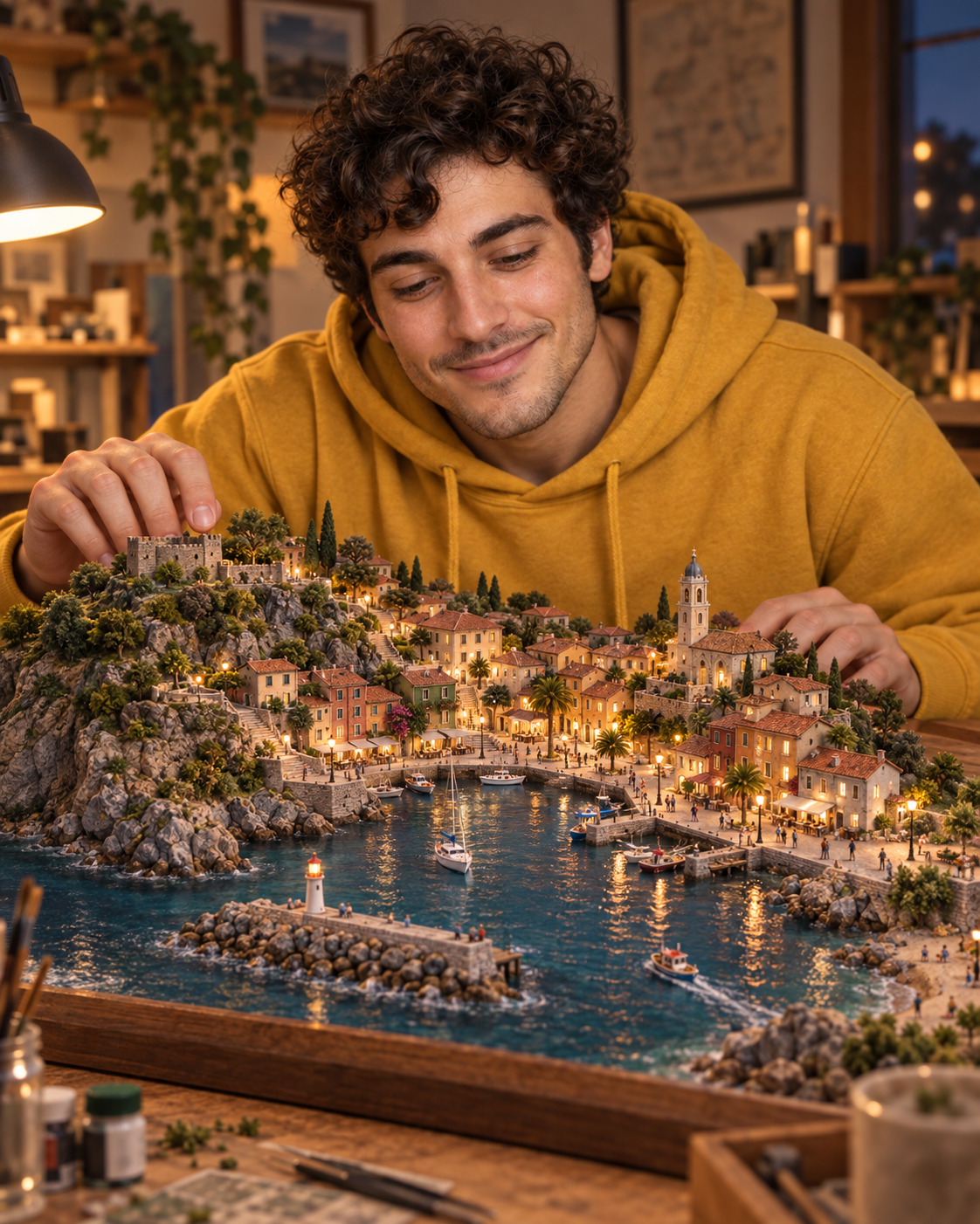 Result created with World at Your Feet: become a giant over a miniature city
